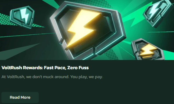 VoltRush Rewards: Fast Pace, Zero Fuss